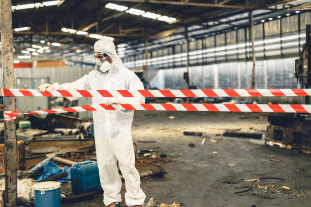 Professional Unattended Death Cleanup technician working in Ashton, IA